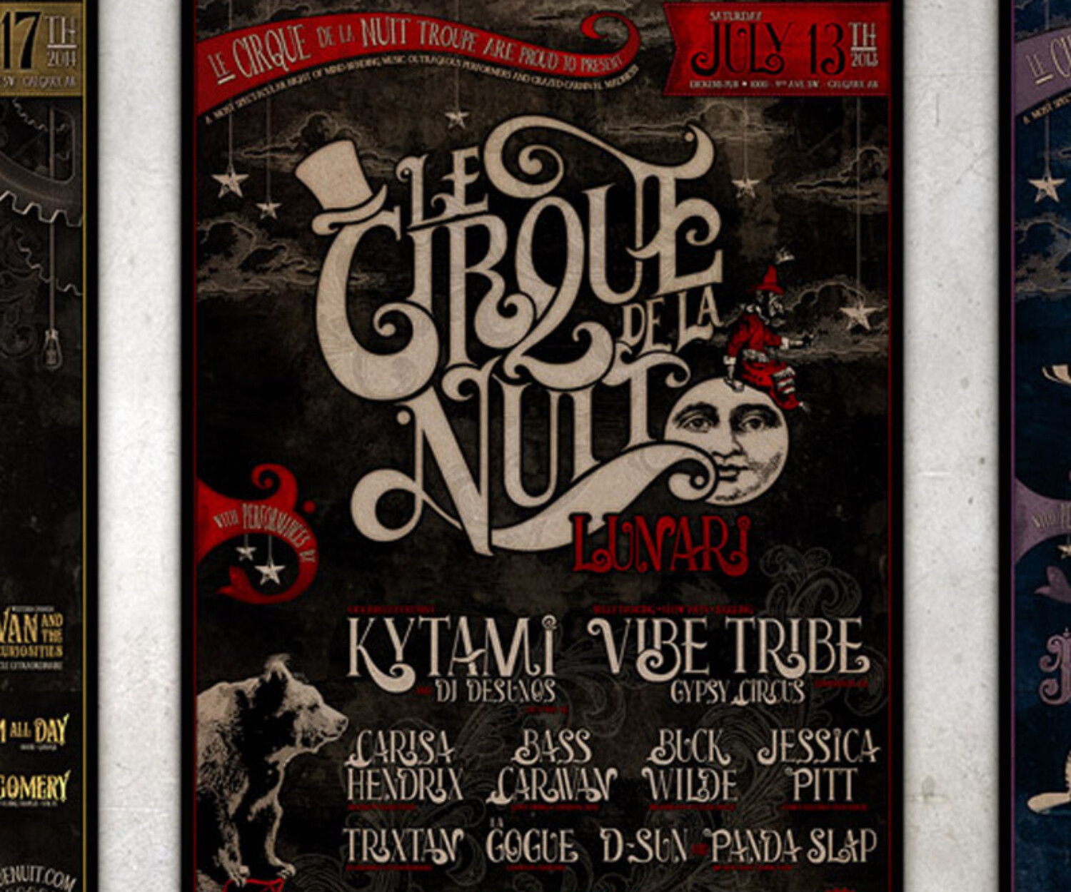 Le Cirque de la Nuit - Poster Design